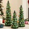 Best Choice Products Set of 3 XL Pre-Lit Hand-Painted Ceramic Tabletop Christmas Trees